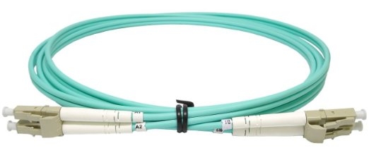 Патч-корд оптический HPE Premier Flex, LC, многомодовый, OM4, двойной, 2м, бирюзовый (QK733A)