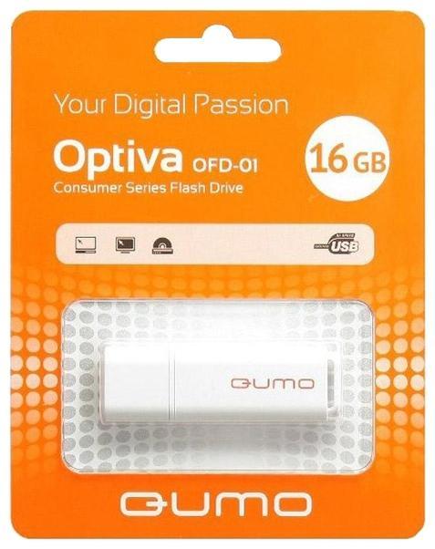 

Флешка 16Gb USB 2.0 QUMO Optiva Optiva OFD-01, красный (QM16GUD-OP1), Optiva OFD-01
