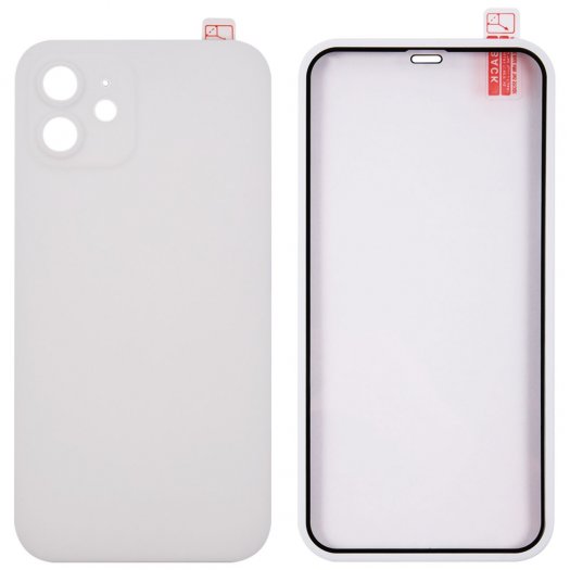 

Чехол-накладка Red Line 360° Full Body для смартфона Apple iPhone 12 mini, полиуретан, белый (УТ000026495)
