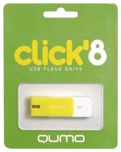 

Флешка 8Gb USB 2.0 Qumo Click (QM8GUD-CLK-Mint), Click