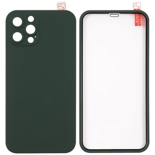 

Чехол-накладка Red Line 360° Full Body для смартфона Apple iPhone 12 Pro, полиуретан, зеленый (УТ000026506)