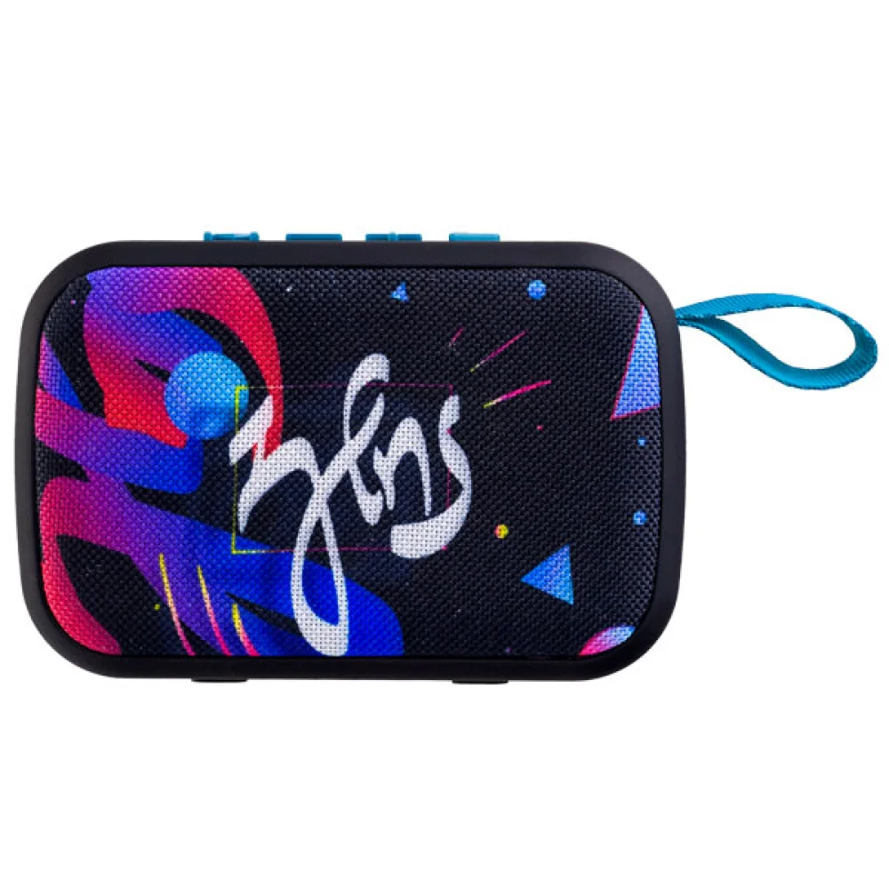 

Колонка портативная Perfeo ZENS, 5Вт, FM, AUX, USB, microSD, Bluetooth, принт (PF_A4975), ZENS