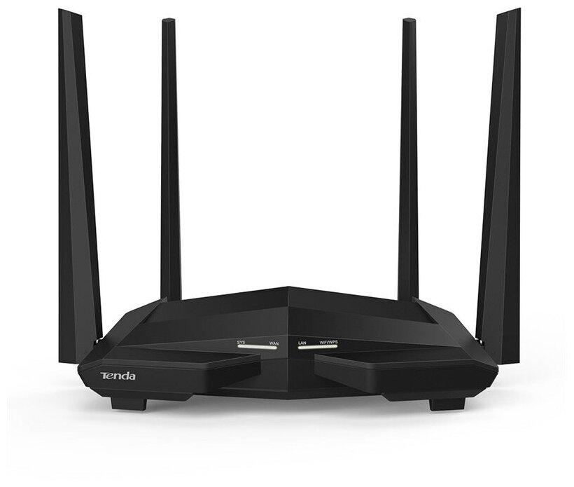 

Беспроводной маршрутизатор TENDA AC10 Dual-Band (802.11a/b/g/n/ac, 2.4 / 5 ГГц, до 1.17 Гбит/с) плохая упаковка, AC10