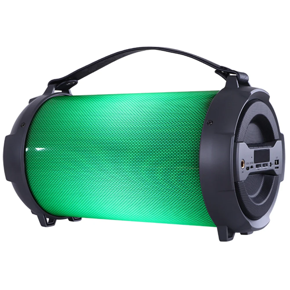 

Колонка портативная Perfeo TERCERO LIGHT, 18Вт, FM, AUX, USB, microSD, Bluetooth, подсветка, черный (PF_B4187), TERCERO LIGHT