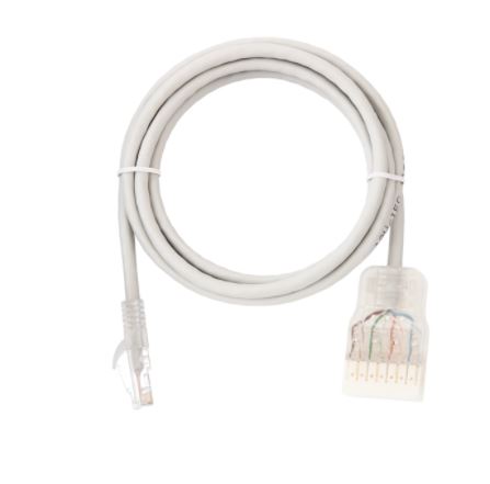 

Патч-корд UTP кат.5e, 2 м, 110-RJ45, серый, CU, LSZH, NIKOMAX (NMC-PC4UD05B-020-C-GY)