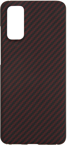

Чехол-накладка Barn&Hollis для смартфона Samsung Galaxy S20, карбон, красный (УТ000020856)