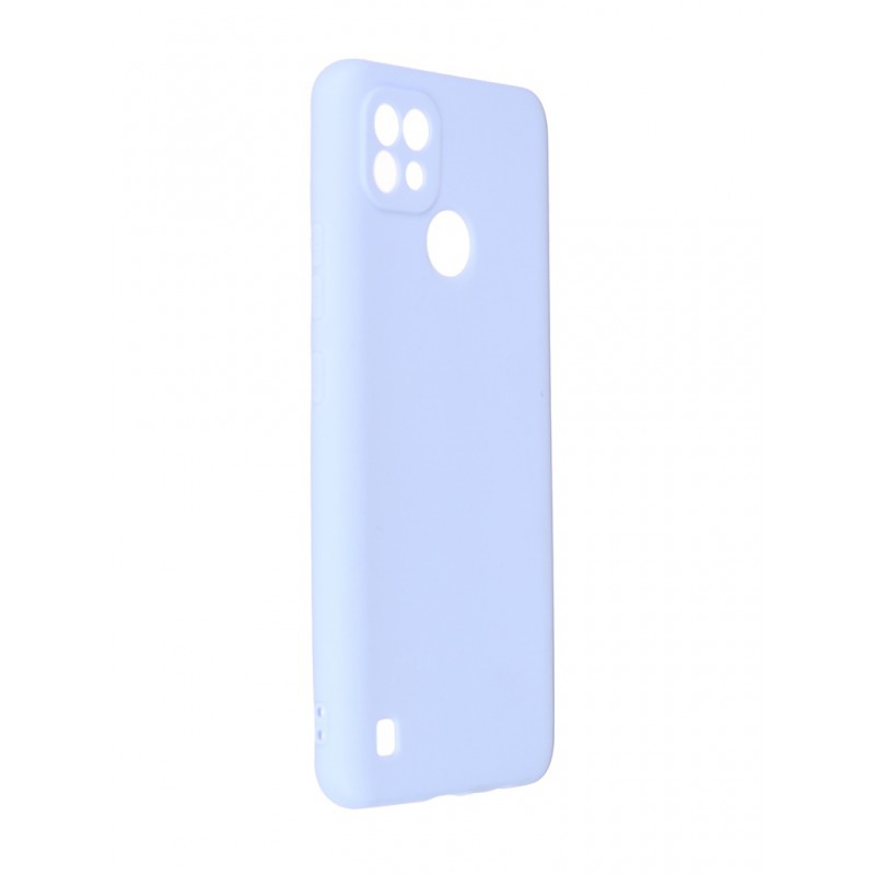 

Чехол-накладка Red Line Ultimate для смартфона Realme C21, силикон, голубой (УТ000026563)