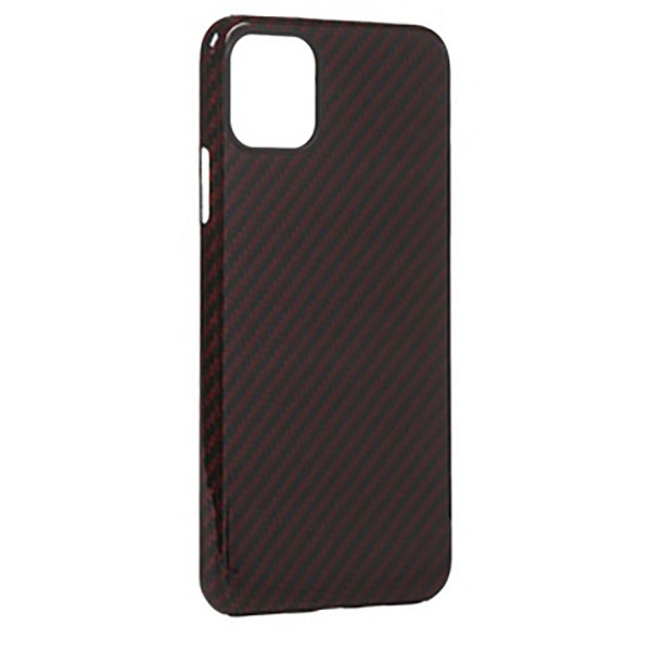 

Чехол-накладка Red Line для смартфона Apple iPhone 11 Pro Max, карбон, красный (УТ000021524)