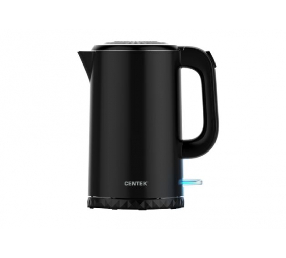 

Чайник Centek CT-0020 (Black) 1,7 2200Вт, скрытый нагревательный элемент, нержавеющая сталь, черный (CT-0020 Black), CT-0020 (Black)