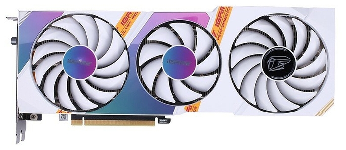 

Видеокарта Colorful NVIDIA GeForce RTX 3070 Ultra W OC, 8Gb DDR6X, 256bit, PCI-E, HDMI, 3DP, Retail (RTX 3070 Ultra W OC LHR-V), Ultra W OC