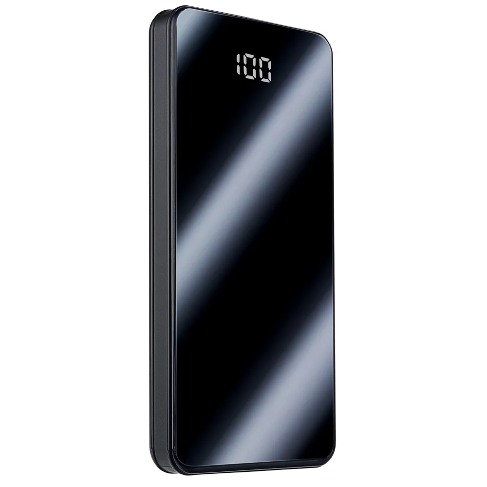 

Портативный аккумулятор (Powerbank) Perfeo Flow , 10000mAh, 2xUSB, 2.1A, черный (PF_B4880), Flow