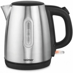 

Чайник Zelmer ZCK7919 1л. 2200Вт, Закрытый нагревательный элемент, металл, серебристый (71505008P), ZCK7919