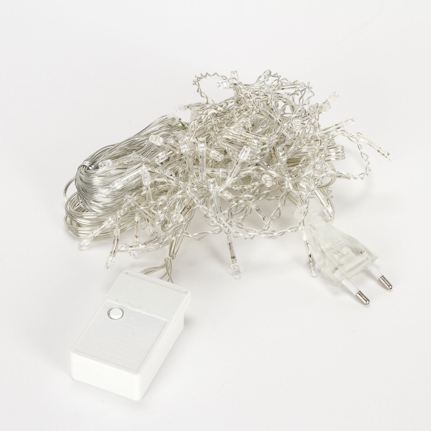 

Гирлянда Золотая сказка светодиодная бахрома, ламп: 100шт., 2м x 0.5м, режимов: 8, разноцветный (591270)