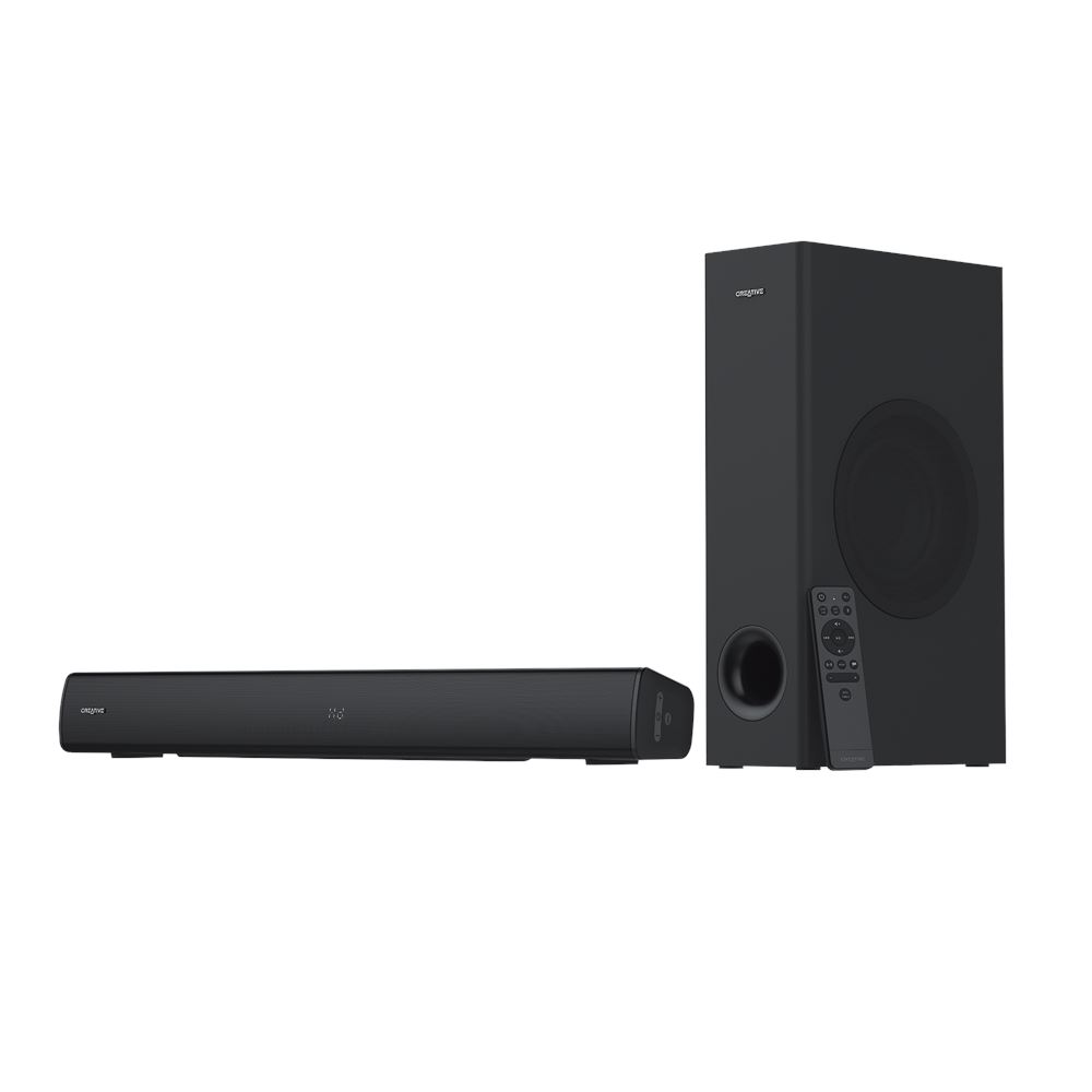 

Саундбар 2.1 Creative Stage V2, 80 Вт, AUX, Bluetooth, черный (51MF8375AA001), Stage V2