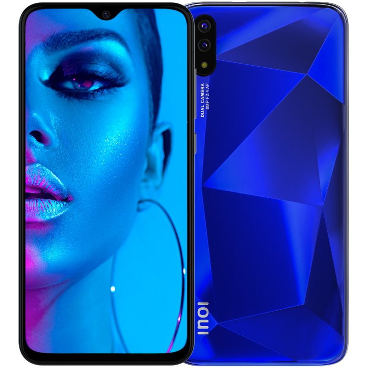 

Смартфон INOI 7 2021, 6.22" 720x1520 IPS, Unisoc SC9863A, 4Gb RAM, 64Gb, 3G/4G, NFC, Wi-Fi, BT, 2xCam, 2-Sim, 3000 мА⋅ч, Micro-USB, Android 10, синий (4660042757971), 7 2021