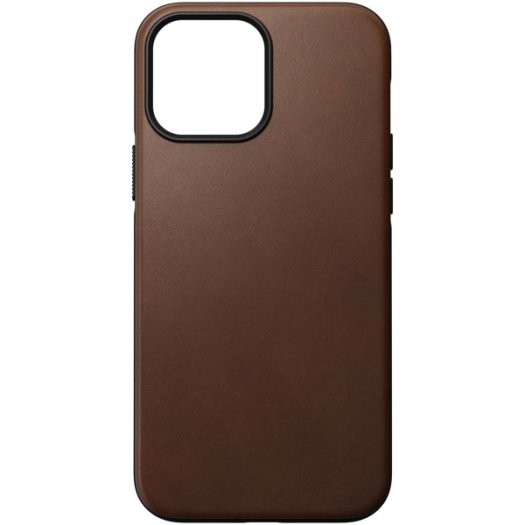 

Чехол-накладка Nomad Modern Leather Case для смартфона Apple iPhone 13 Pro, натуральная кожа, коричневый (NM01059585)