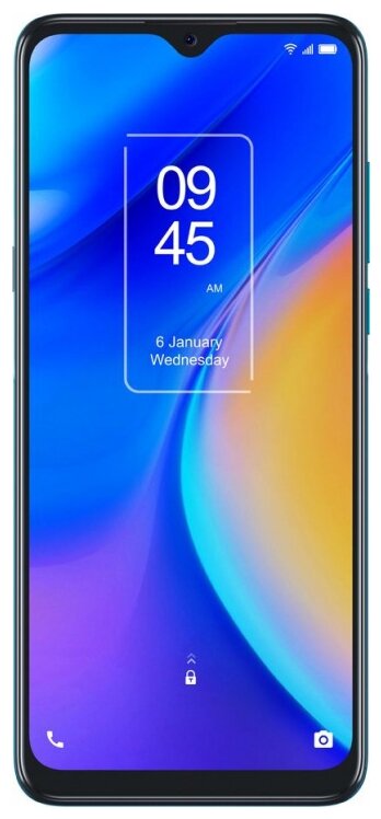 Смартфон TCL 20SE, 6.82" 720x1640 IPS, Qualcomm Snapdragon 460, 4Gb RAM, 128Gb, 3G/4G, NFC, Wi-Fi, BT, 4xCam, 2-Sim, 5000 мА⋅ч, USB Type-C, Android 11, зеленый