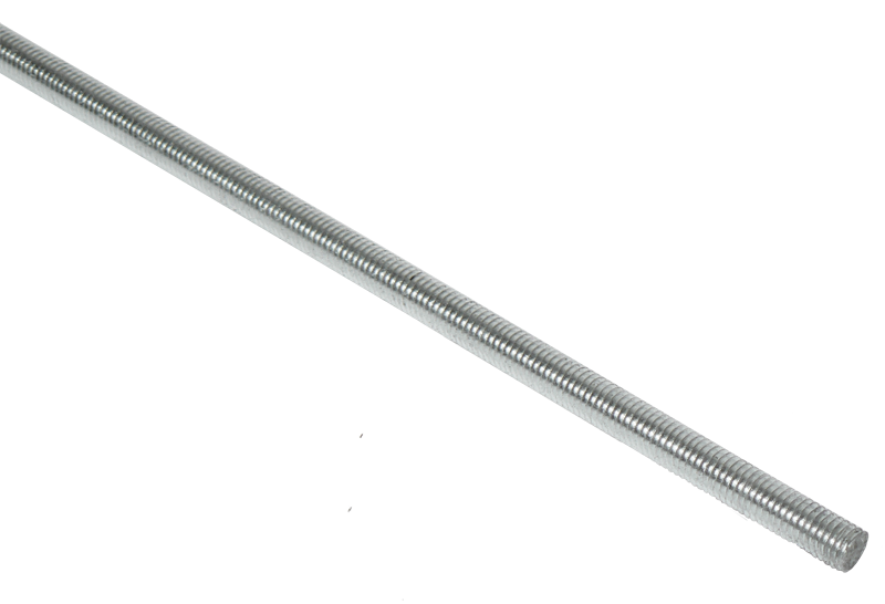 Шпилька резьбовая M10 x 1 м, сталь, оцинкованная, IEK (CLW10-TM-10-1)