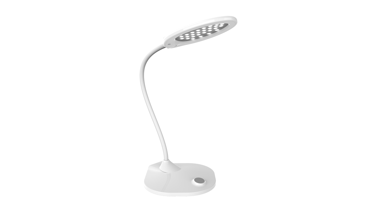 

Светильник настольный Ritmix LED-610, светодиоды, 6 Вт, 6000 K/500лм, регулировка яркости свечения, 3 уровня, имеет выход USB зарядки 2А, белый, LED-610