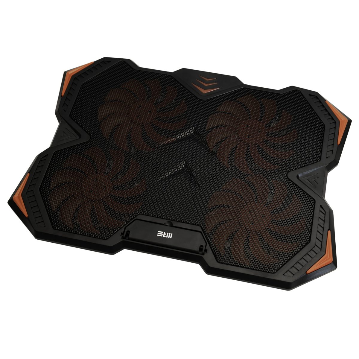

Охлаждающая подставка для ноутбука 17.3" STM GAMING ICEPAD IP35, вентилятор: 4x140мм, красная подсветка, 2xUSB, металл, пластик, черный (IP35 Black), GAMING ICEPAD IP35
