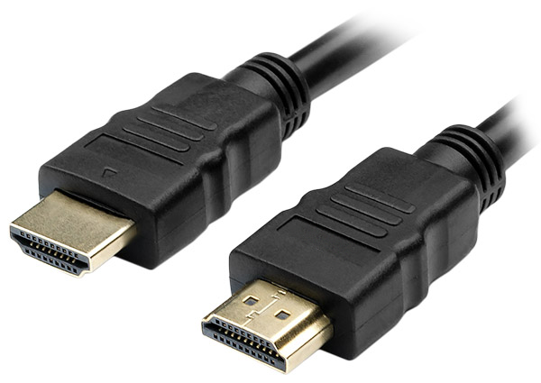 

Кабель HDMI(19M)-HDMI(19M) v2.0 4K, экранированный, 50 см, черный e2e4 (OT-HDMI-HDMI-0.5M-BK)