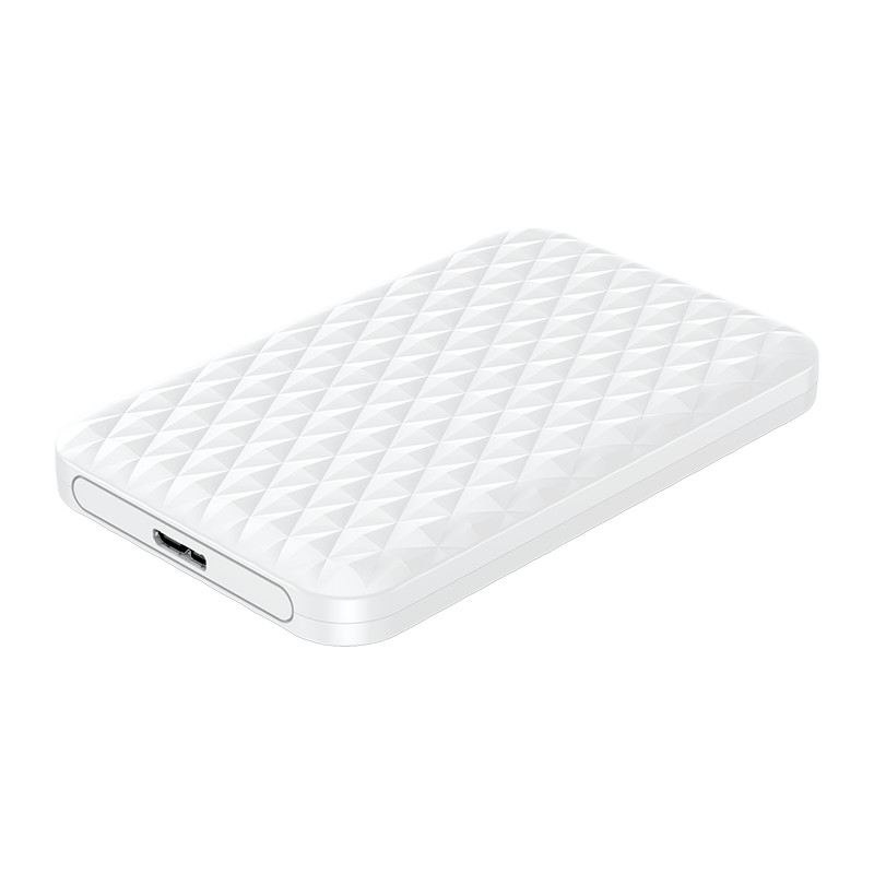 

Внешний бокс Orico 2520U3, 1x2.5" USB3.0 Micro-B, белый (2520U3-WH), 2520U3