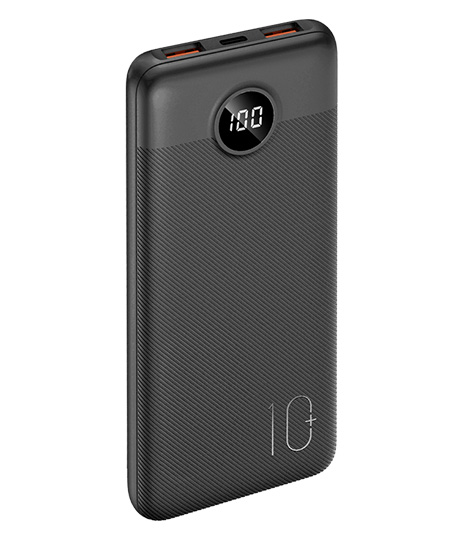 

Портативный аккумулятор (Powerbank) TFN Razer LCD 10 PD, 10000mAh, 2xUSB, Type-C, QC, PD, черный (TFN-PB-257-BK), Razer LCD 10 PD