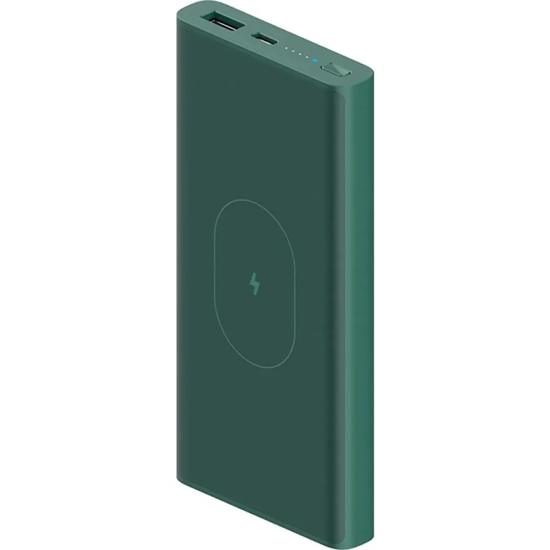 

Портативный аккумулятор (Powerbank) Xiaomi ZMI WPB01, 10000mAh, 1xUSB, 3A, Type-C, QI, зеленый (ZMKWPB01CNGR), ZMI WPB01
