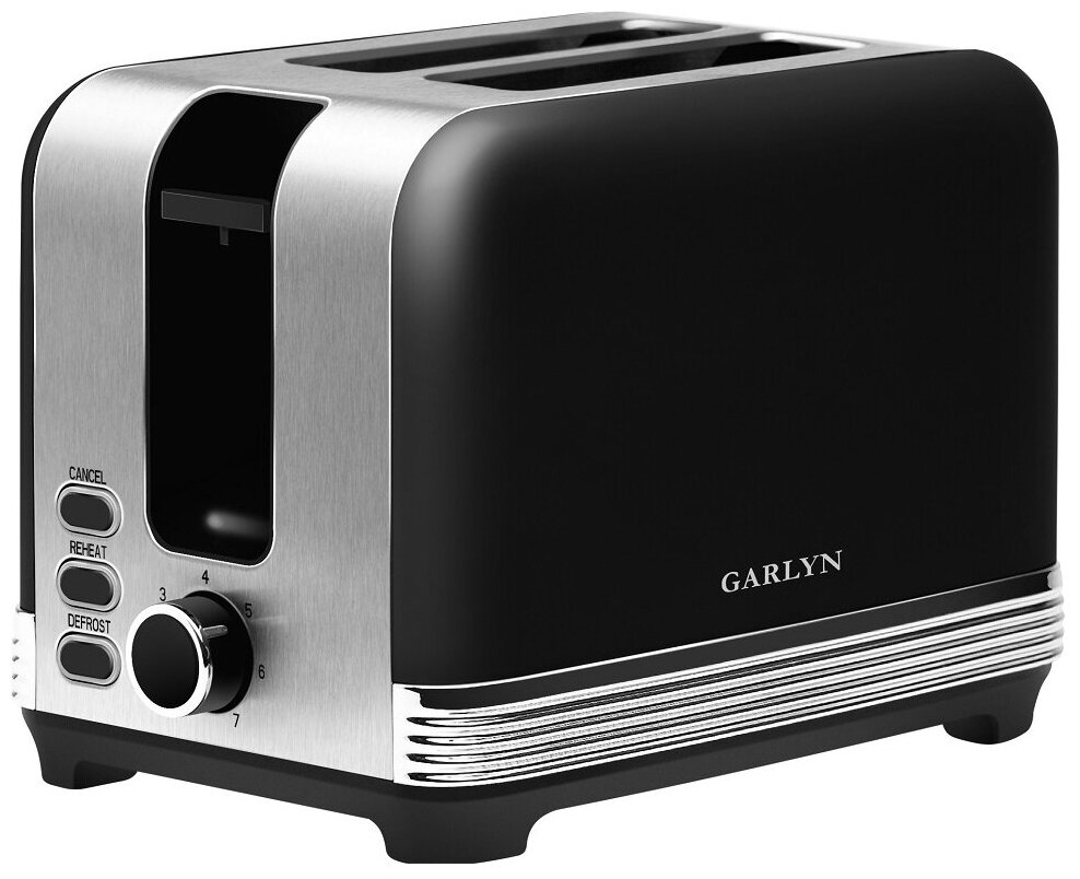 Тостер GARLYN TR-200, черный