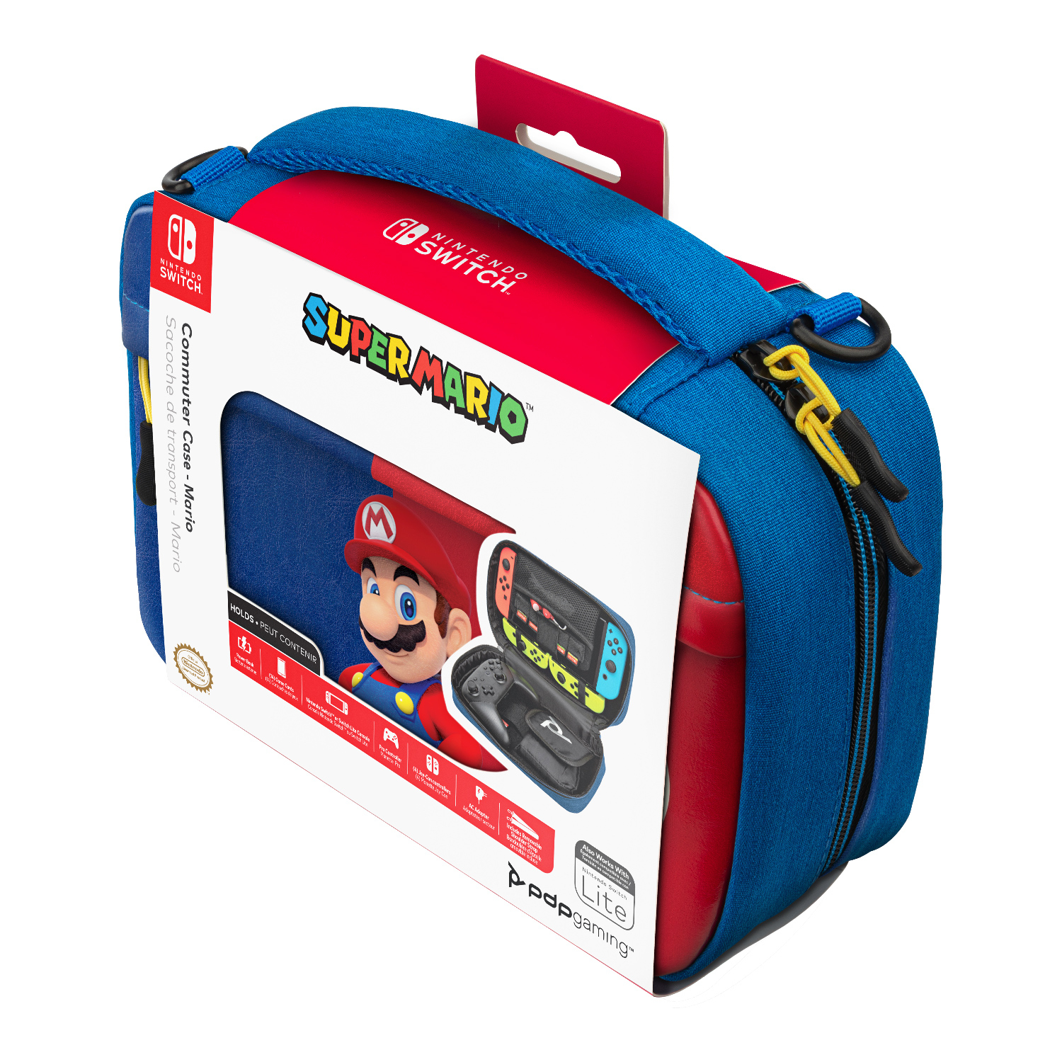 

Защитный чехол PDP Mario для Nintendo Switch/Switch Lite, Pro Elite Edition, принт (0708056068387), Mario