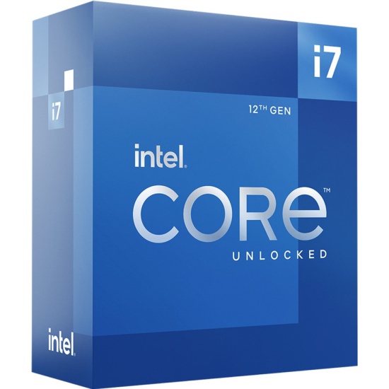 

Процессор Intel Core i7-12700KF Alder Lake, 12C/20T, 3600MHz 25Mb TDP-125 Вт/190 Вт LGA1700 BOX (без кулера) (BX8071512700KF), 12700KF