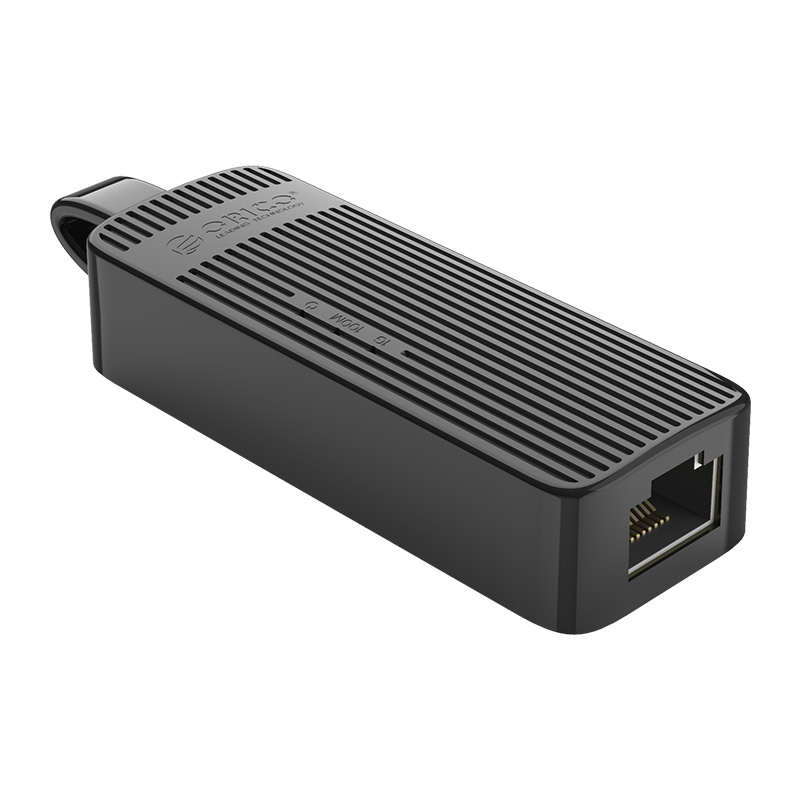 

Сетевая карта Orico UTK-U3, 1xRJ-45, 1 Гбит/с, USB 3.0, Retail (UTK-U3-BK), UTK-U3