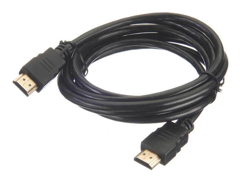 Кабель HDMI(19M)-HDMI(19M) v1.3b, 2 м, черный Netko (2HDMI1.3P.G-2M.PP)