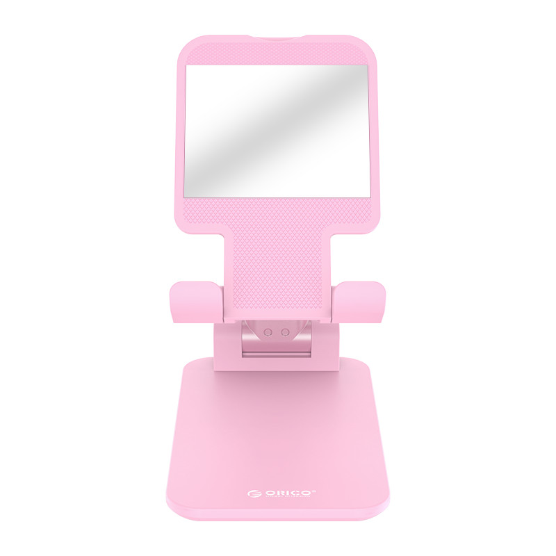Держатель для смартфона Orico MPHJ для универсальный, зеркальная спинка подставки, розовый (MPHJ-PK)