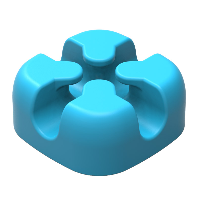 Кабельный органайзер Orico CBSX, 2.3 см, синий