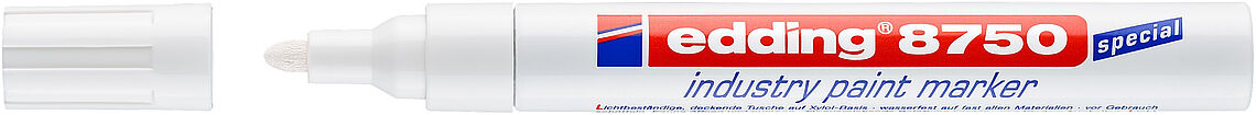 Маркер строительный Edding 8750, белый