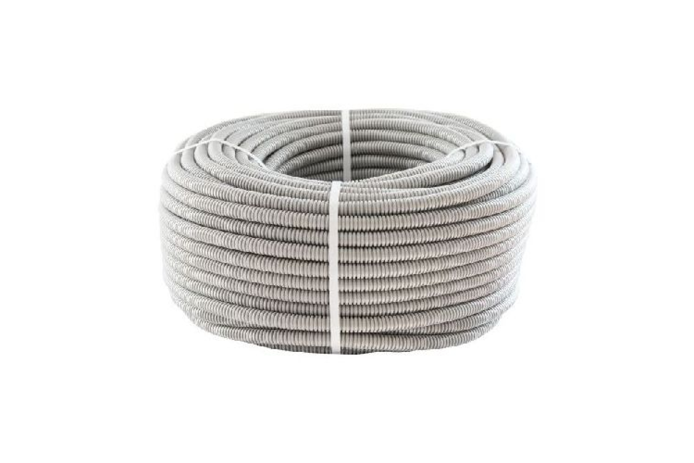 

Труба гофрированная Ecoplast HFR, 25мм/18.3мм, 50м, легкая, с протяжкой, ПНД, серый (20125HFR), -