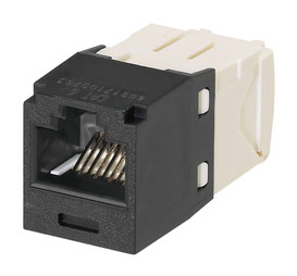 

Модуль Mini-Com PANDUIT, RJ-45 cat.6, 1шт., черный (CJ688TGBL)
