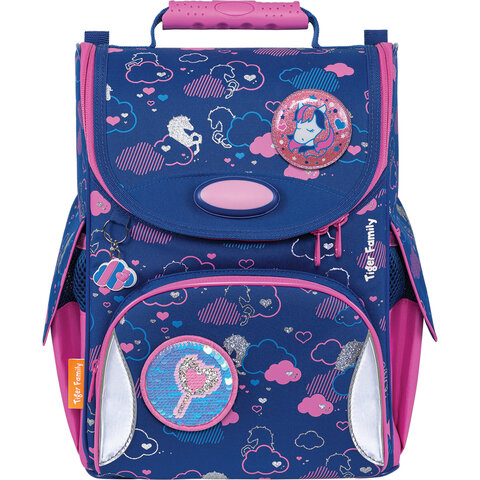 

Ранец TIGER FAMILY Nature Quest Unicorn Dreams, анатомическая, вентилируемая, формоустойчивая спинка, 1 отделение, мультиколор (270201)