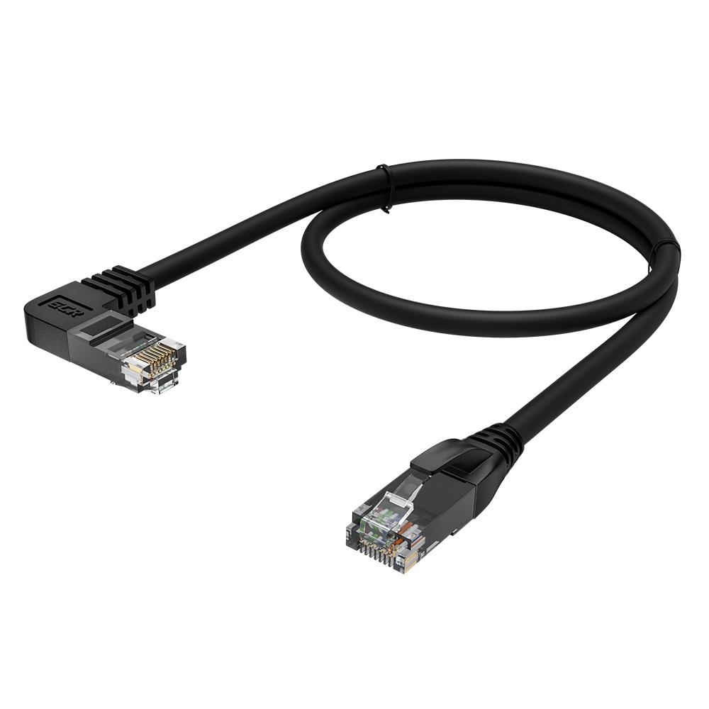 

Патч-корд UTP кат.5e, 1м, RJ45-RJ45, черный, GCR (GCR-53123 )