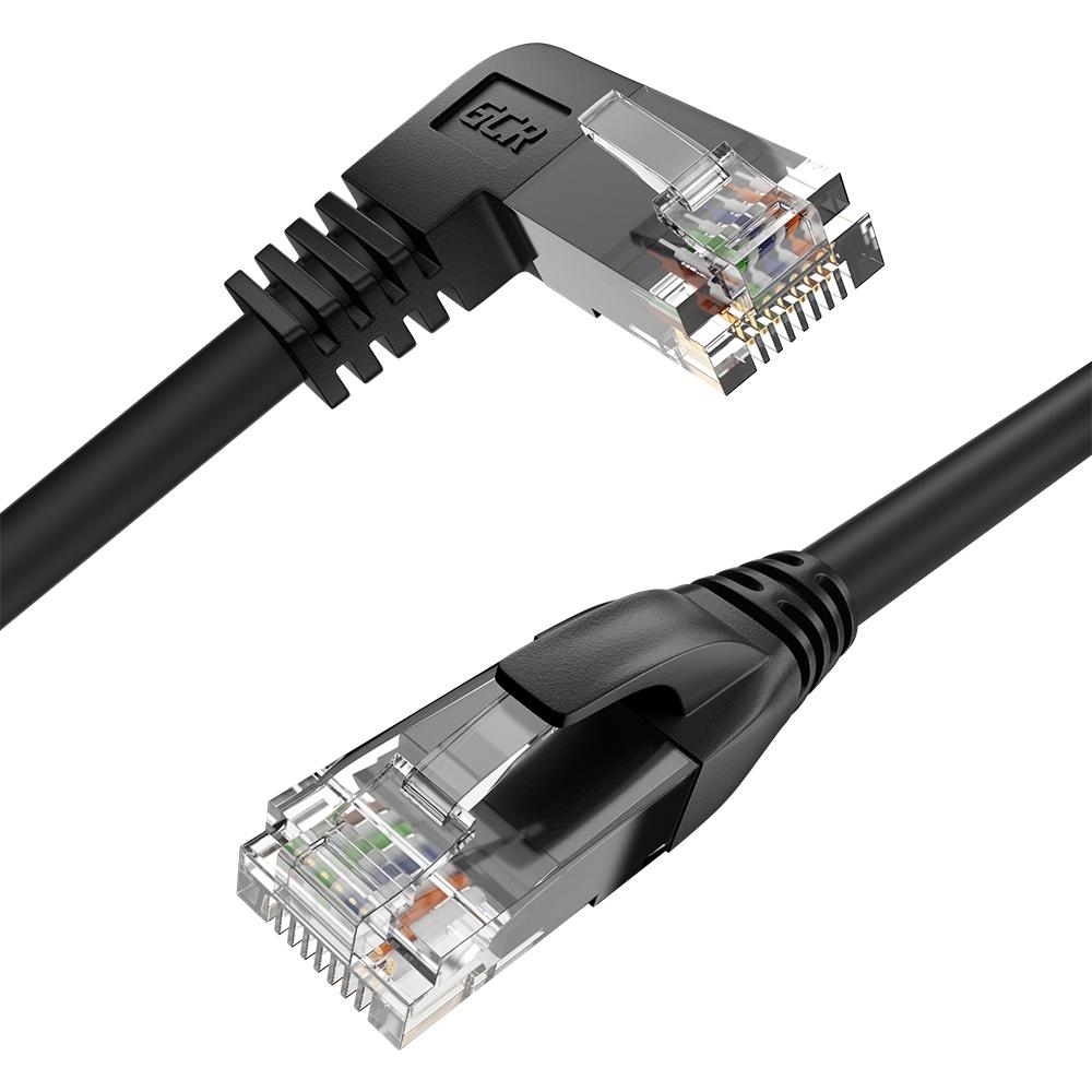 

Патч-корд UTP кат.5e, 2м, RJ45-RJ45, черный, GCR (GCR-53145)