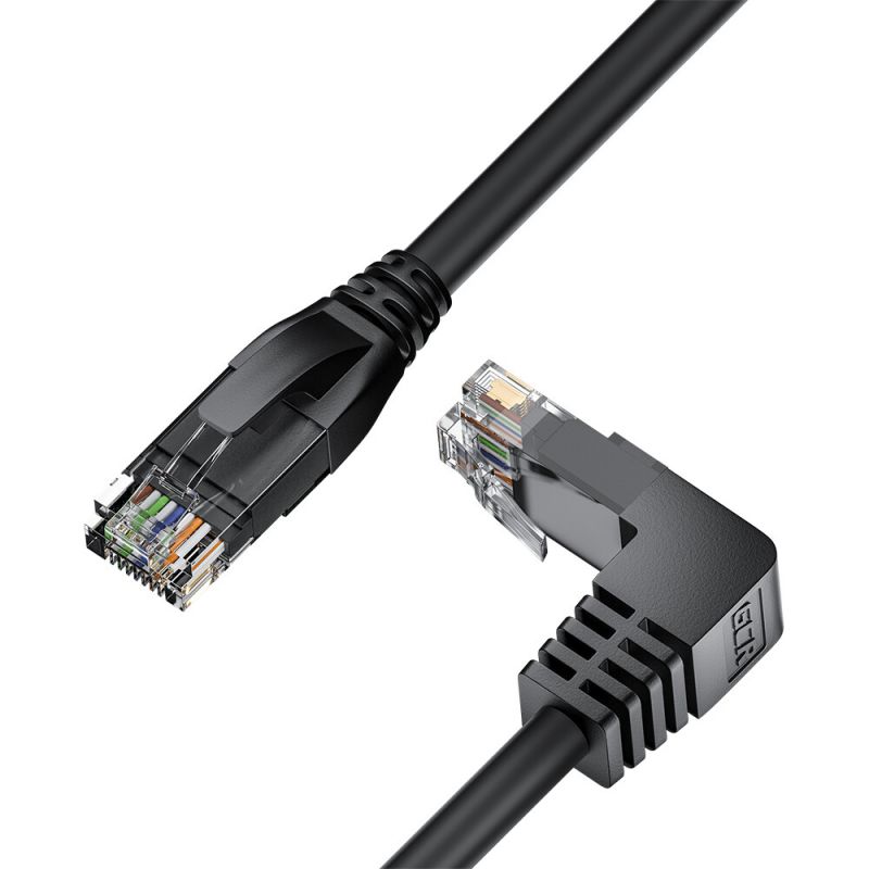 

Патч-корд UTP кат.5e, 2м, RJ45-RJ45, черный, GCR (GCR-53200 )