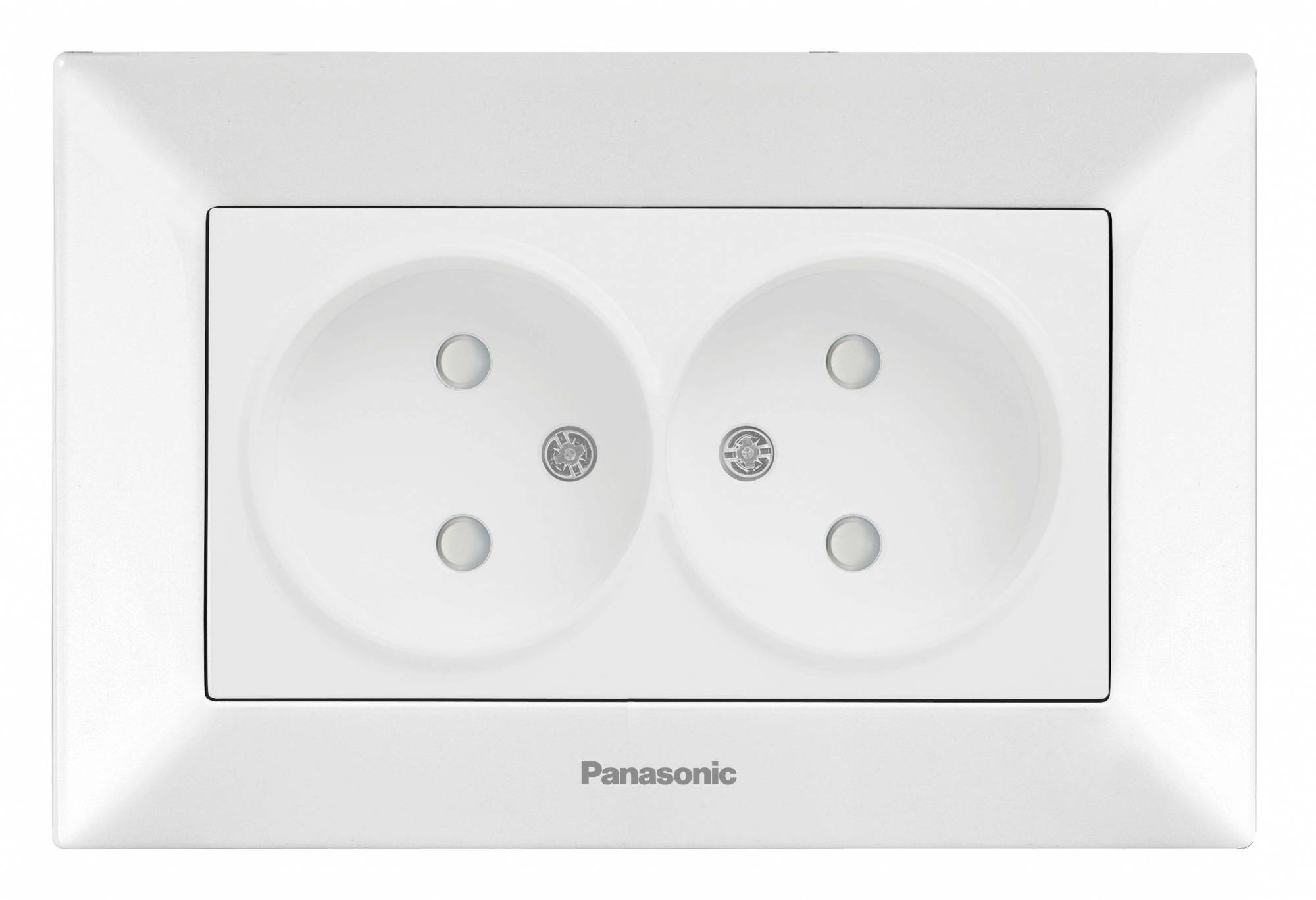 

Розетка Panasonic Arkedia, скрытый монтаж, 2-х постовая, со шторками, 16A, в сборе, IP20, белый (WMTC02142WH-RU), 0
