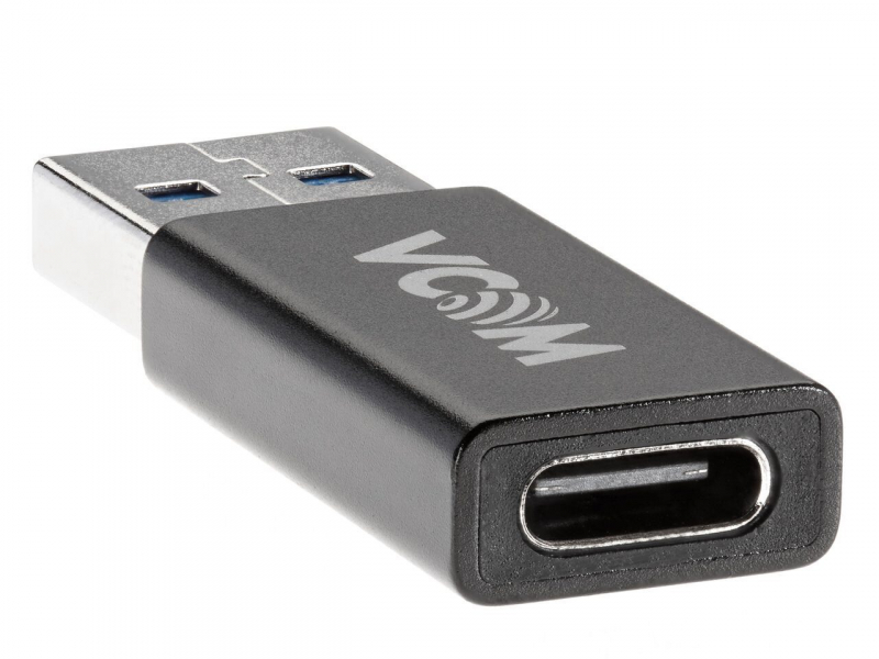 

Переходник (адаптер) USB Type-C-USB, черный VCOM CA436M, CA436M