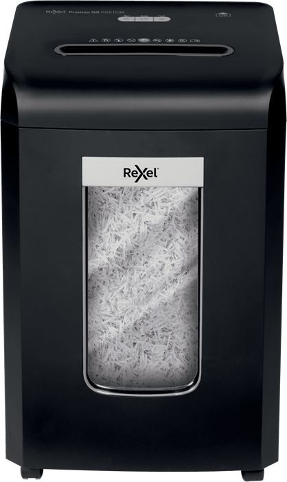 

Шредер Rexel Promax QS 15/38 X EU, секретность 3/P-4, 300 см/мин., фрагменты - 4мм x 4см, 38л, 15 листов, скрепки, скобы, карты, черный (2104587EU), QS 15/38 X EU