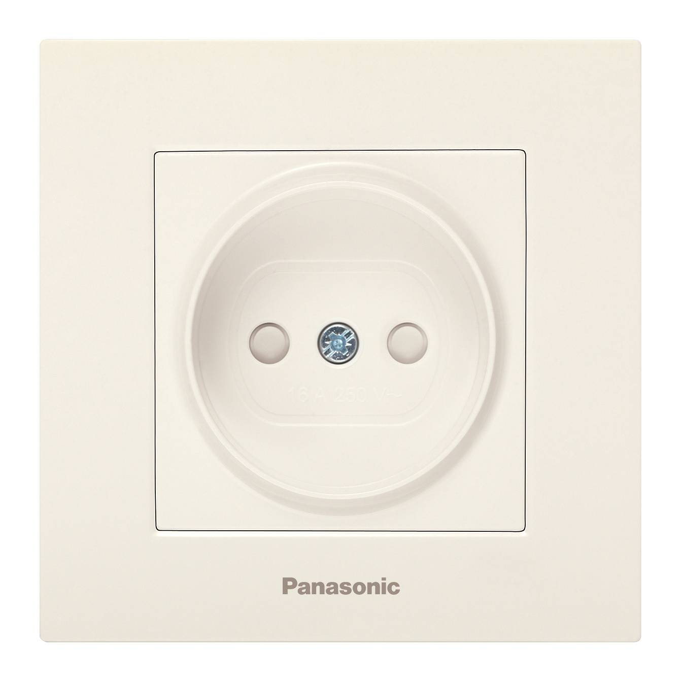 

Розетка Panasonic Karre Plus, скрытый монтаж, однопостовая, со шторками, 16A, в сборе, IP20, бежевый (WKTC02112BG-RU), 0
