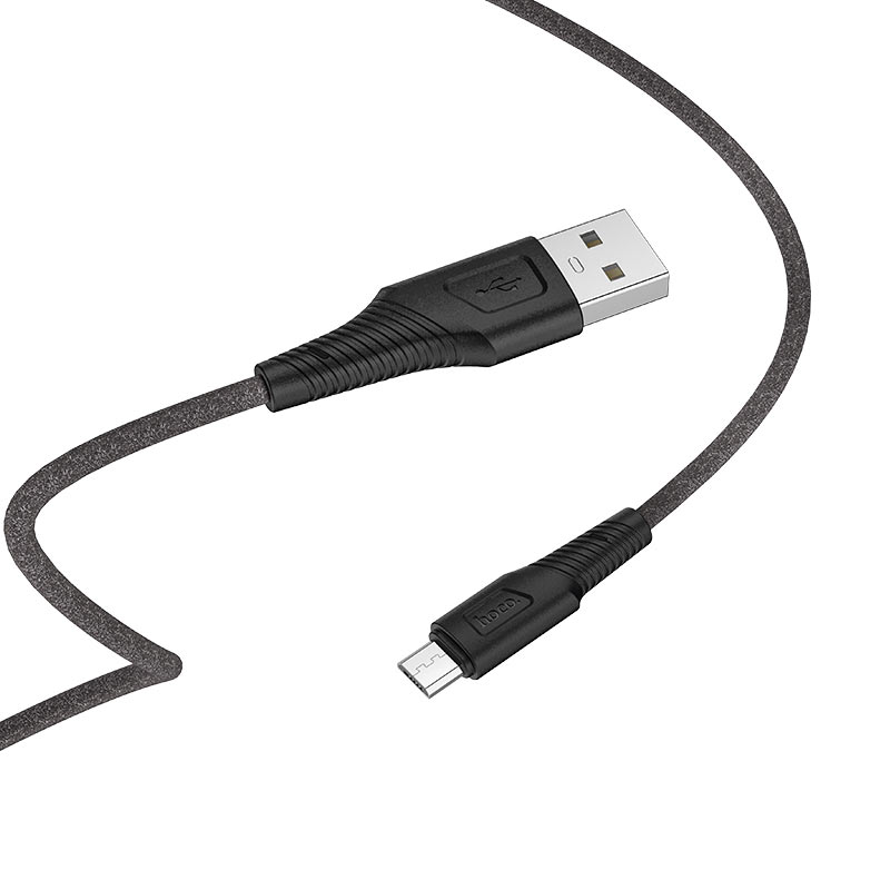 

Кабель USB-Micro USB, 2.4A, 1м, черный HOCO X58 Airy