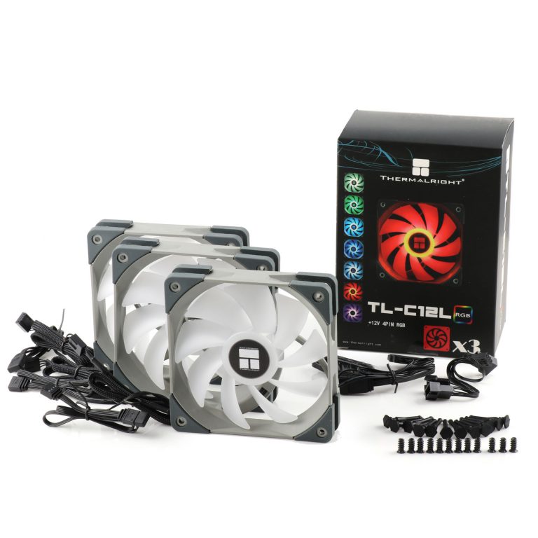 

Комплект вентиляторов Thermalright TL-C12LX3, 120 мм, 1500rpm, 25.6 дБ, 4-pin PWM + 4-pin 12V RGB, 3шт, RGB, TL-C12LX3