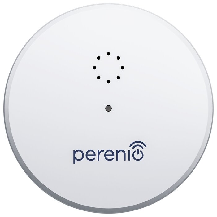 Датчик протечки Perenio, Zigbee, 1xCR123A, белый (PECLS01)