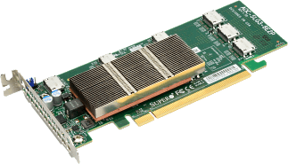 

Адаптер HBA Supermicro AOC-SLG3-8E2P-O, NVMe, 8-port (OCuLink), PCI-E, Retail (AOC-SLG3-8E2P-O), AOC-SLG3-8E2P-O